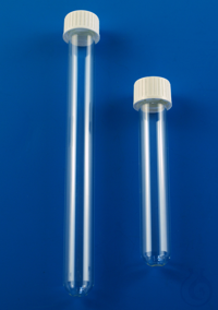 Reagenzgläser mit Schraubkappe, sterilisierbar ca. 100 x 16 mm Ø